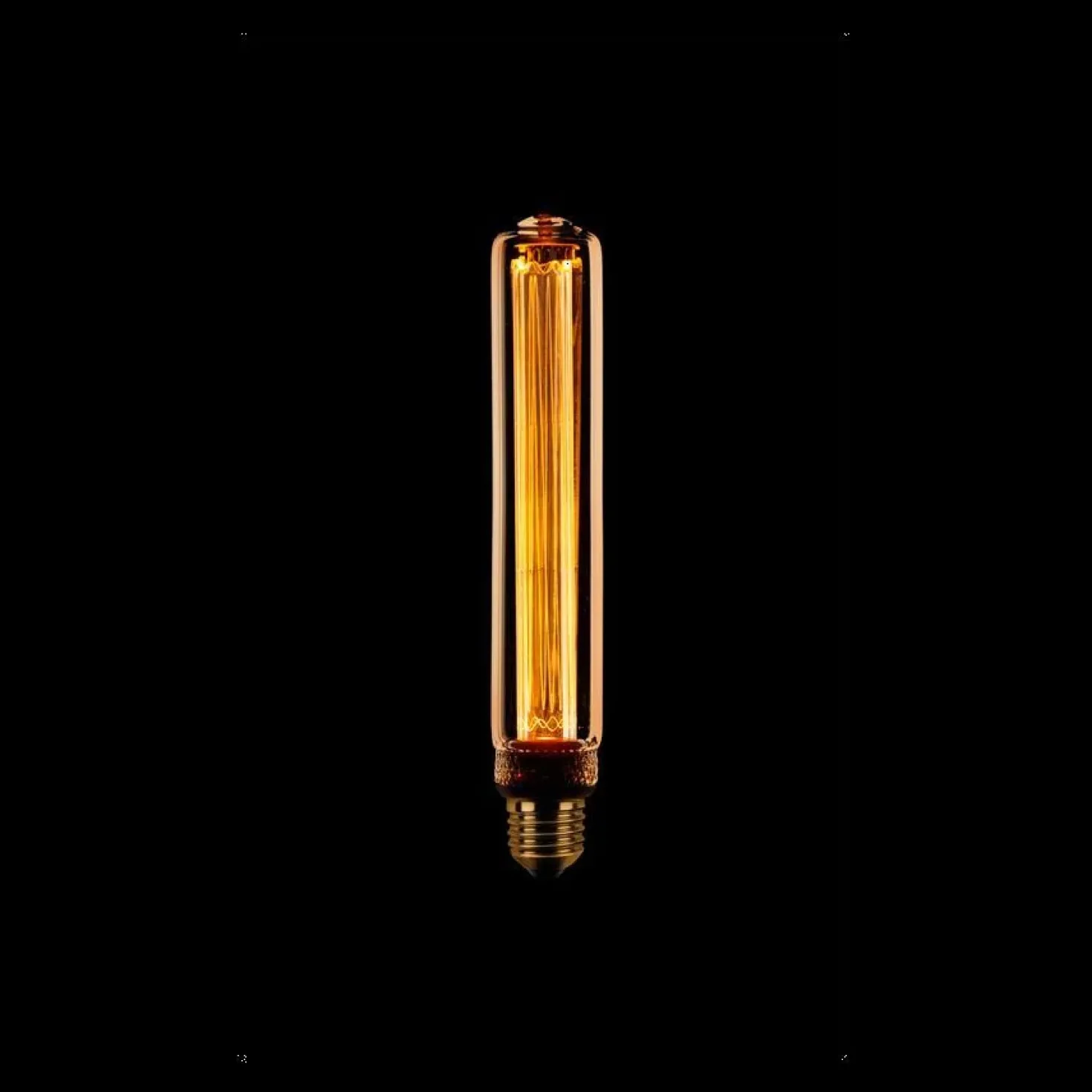 Led lamp Kooldraad Buis 18,5cm E27 Amber
