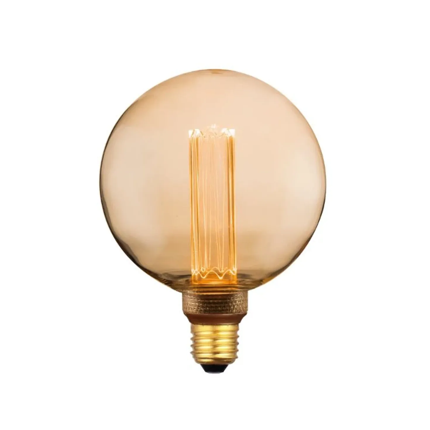 Led lamp Kooldraad Rond 12,5cm E27 Amber 3 standen