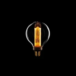 Led lamp Kooldraad Rond 9,5cm E27 Helder 3 standen