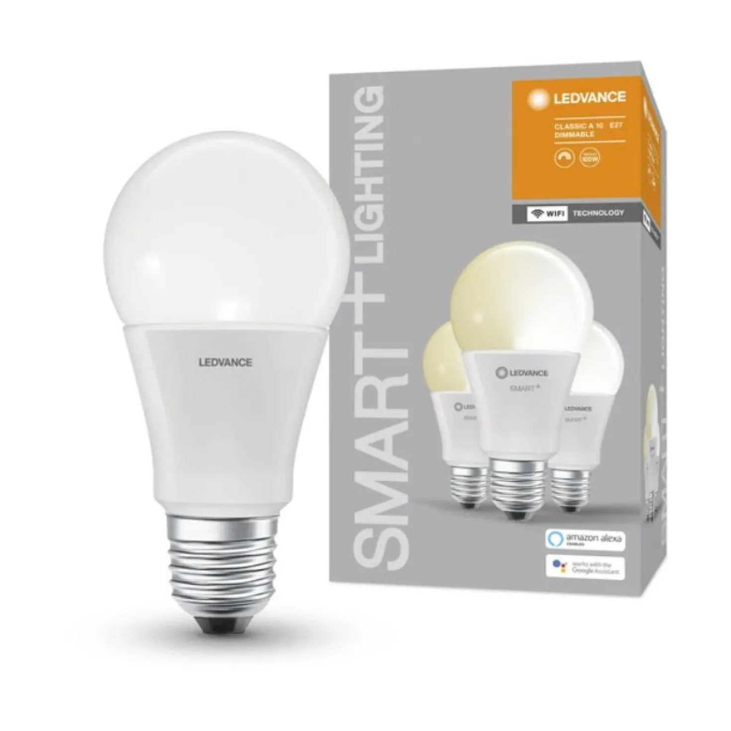 Led lamp 3 Pack Standaard Osram Smart+WiFi A60 2700K