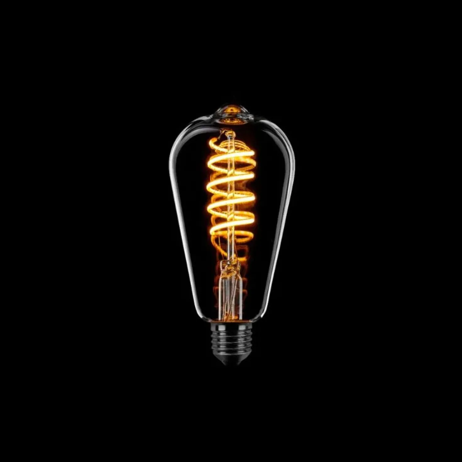 Led lamp Spiraal Dimtone druppel E27 Helder