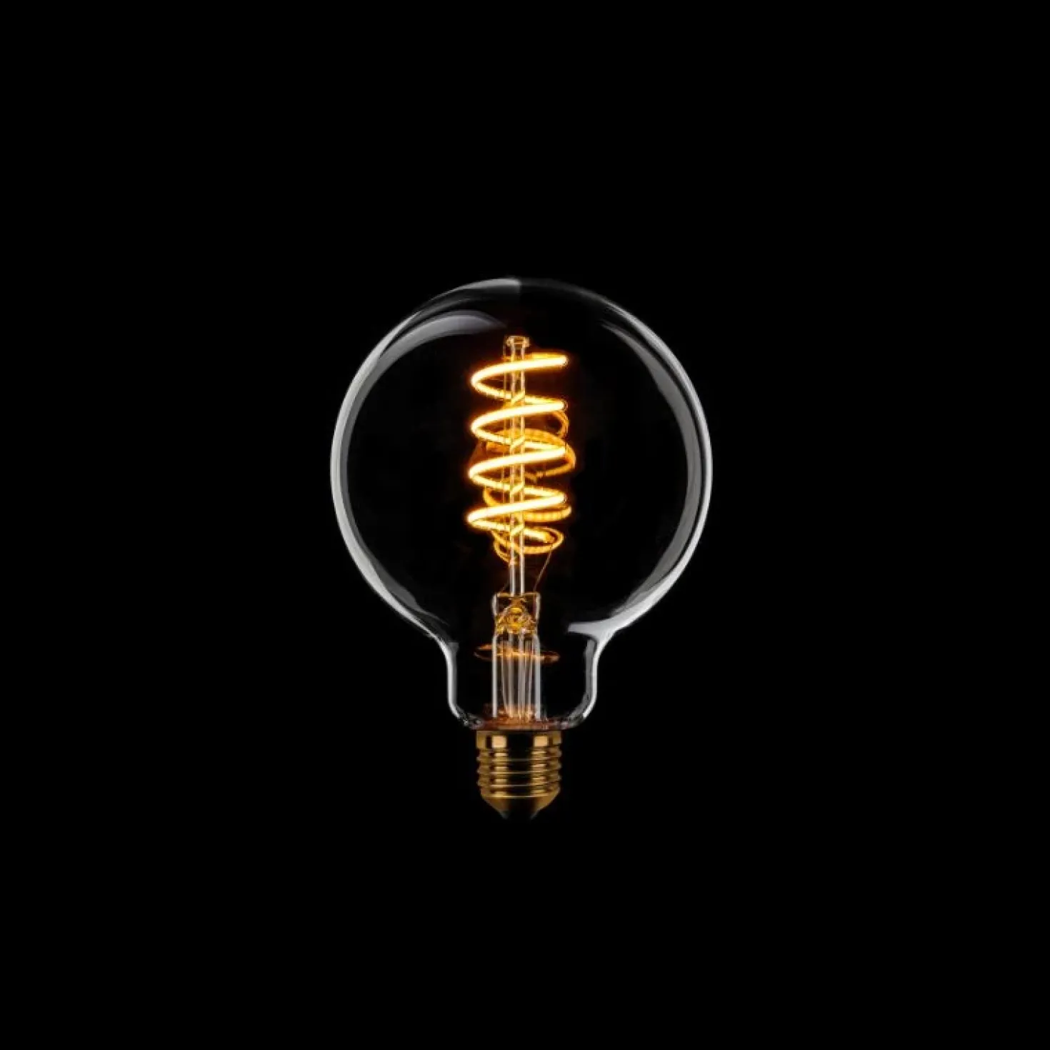 Led lamp Spiraal Dimtone 3 standen rond E27 9,5cm Helder