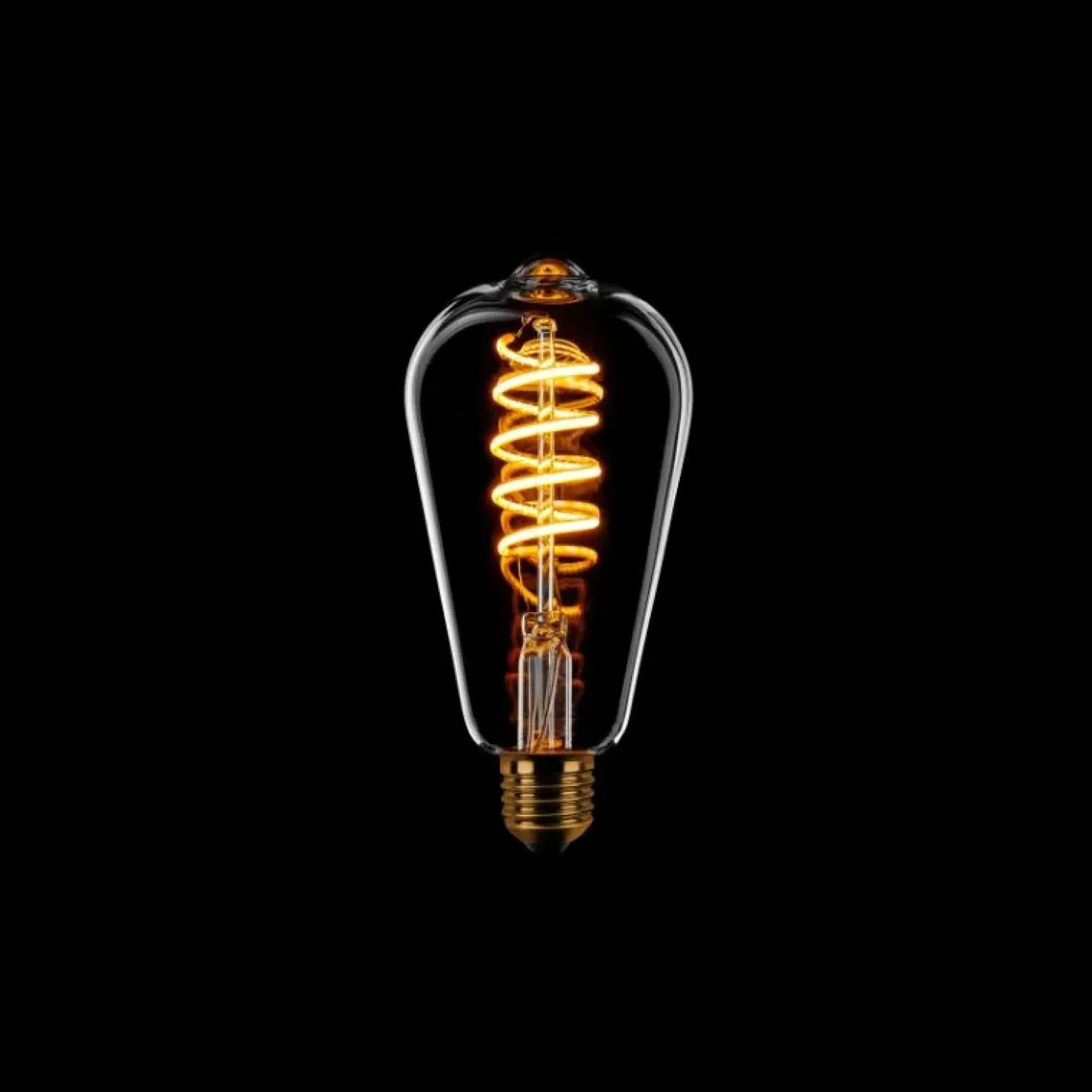 Led lamp Spiraal Dimtone 3 standen druppel E27 Helder