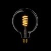 Led lamp spiraal Rond 12,5cm E27 Smoke 3 standen