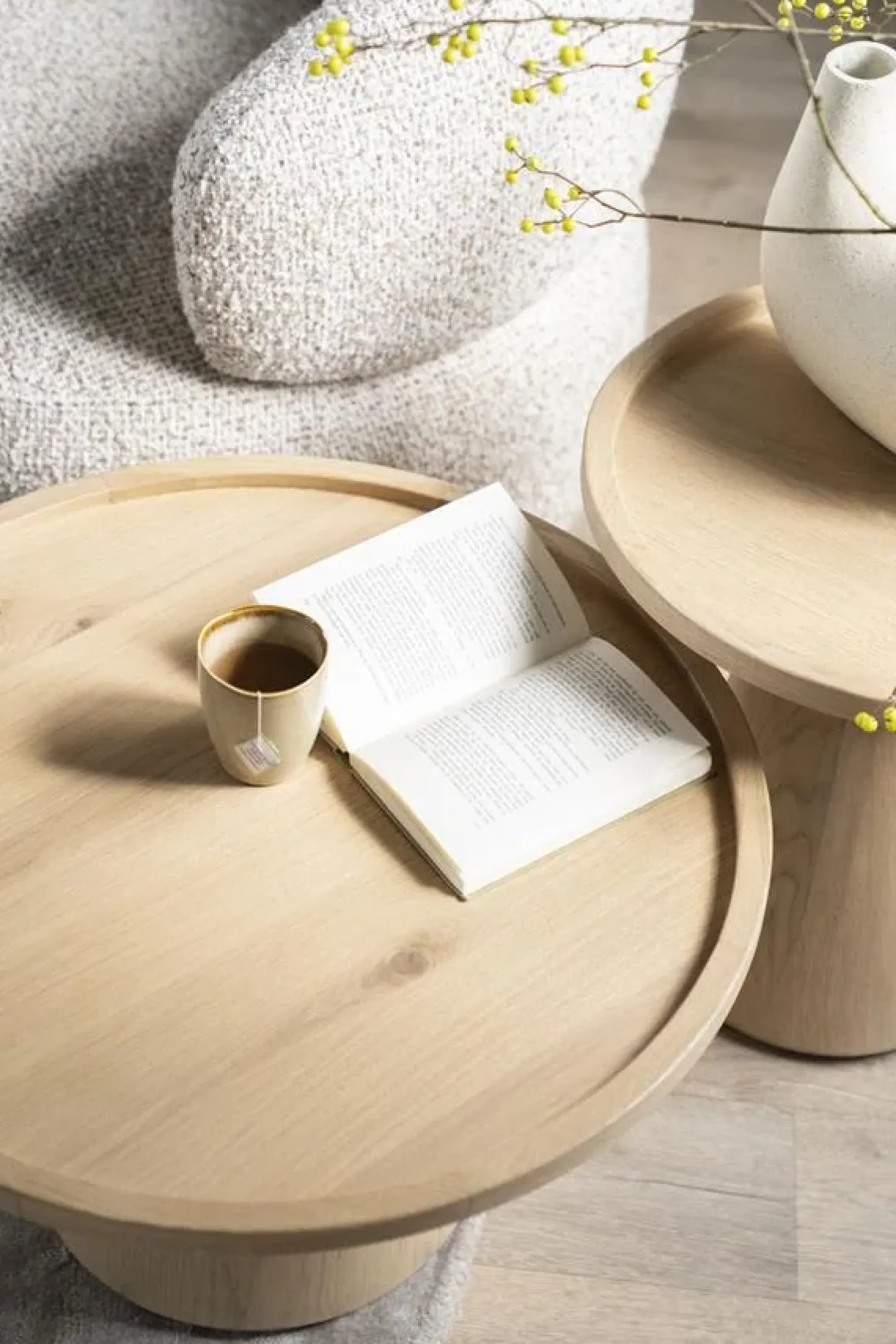Leia Salontafel naturel 66 cm