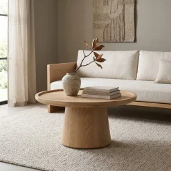 Leia Salontafel naturel 80 cm