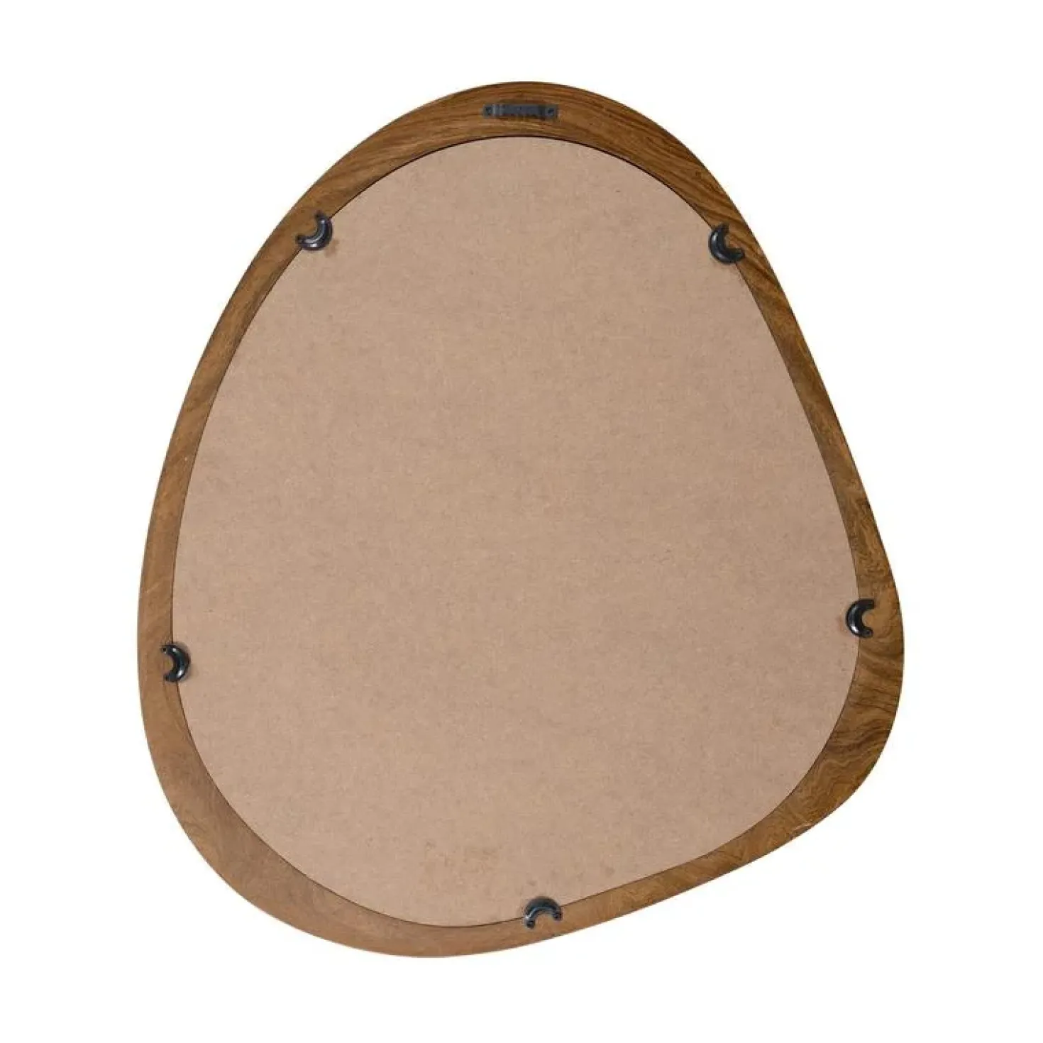 Leif Spiegel hout naturel 48x44cm
