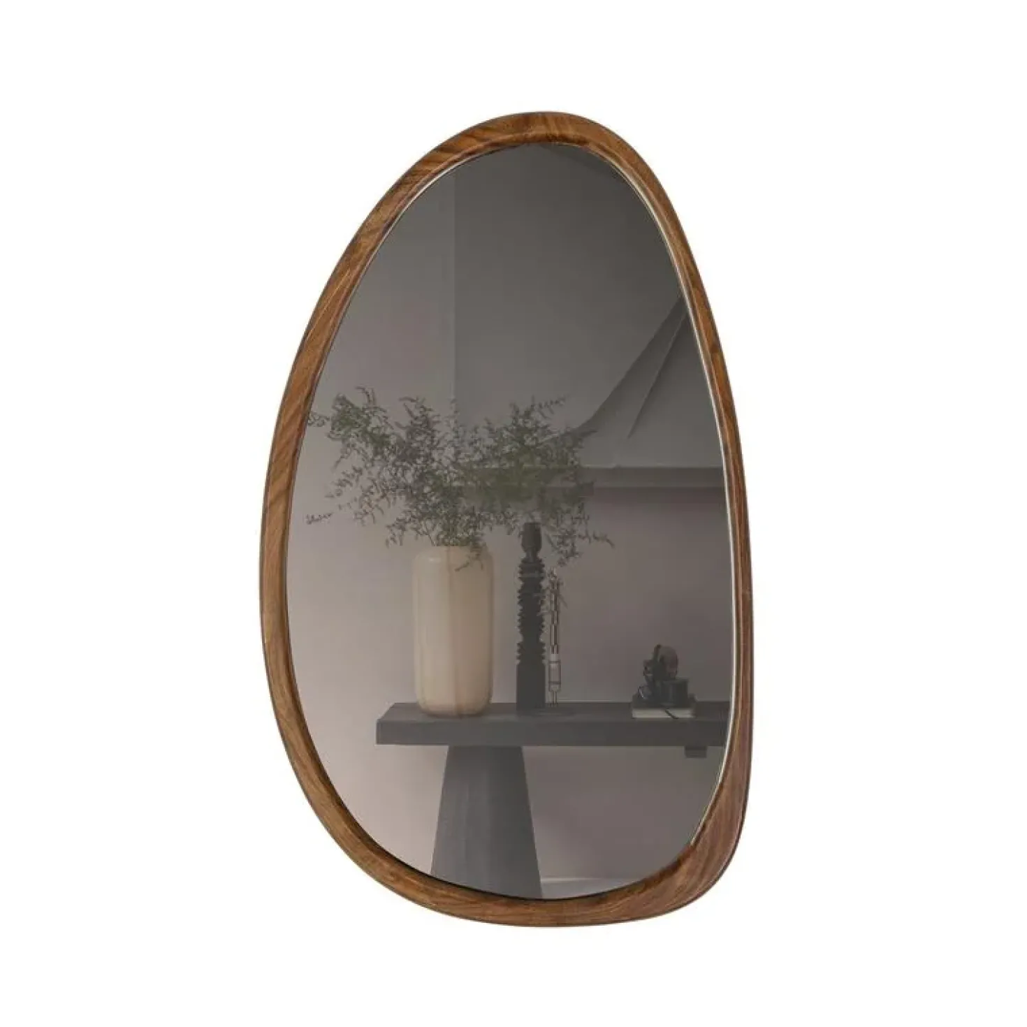 Leif Spiegel hout naturel 64x38cm