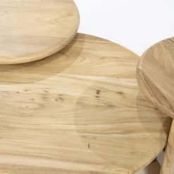 Leoni Salontafel large Naturel 80cm