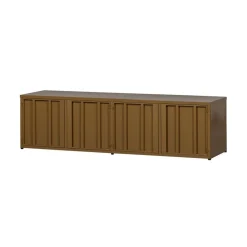 Level Tv meubel metaal honinggeel 160cm