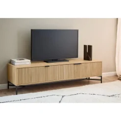 Lexora Tv meubel licht Eiken 176cm