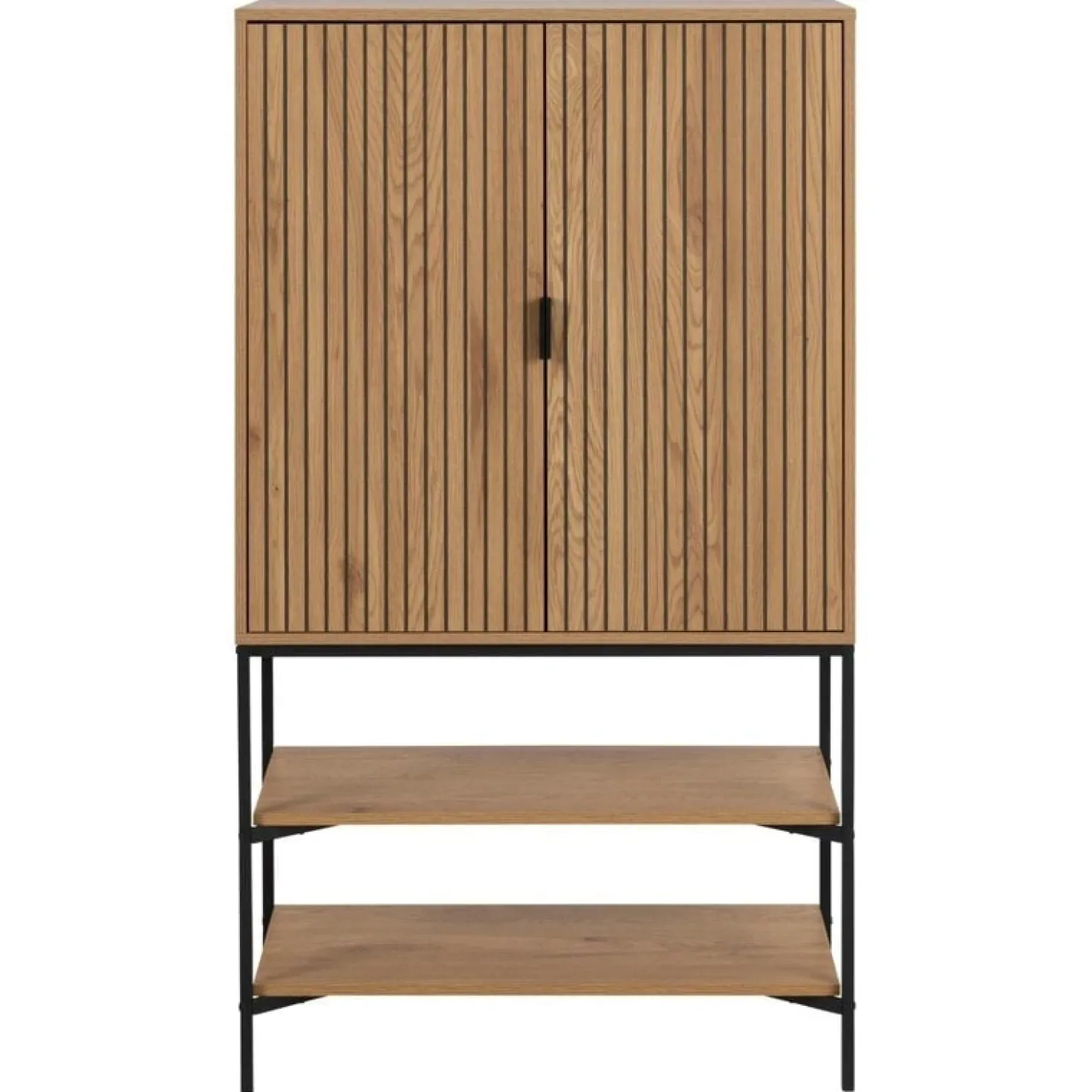 Lexora Wandkast Eiken lichtbruin 80cm