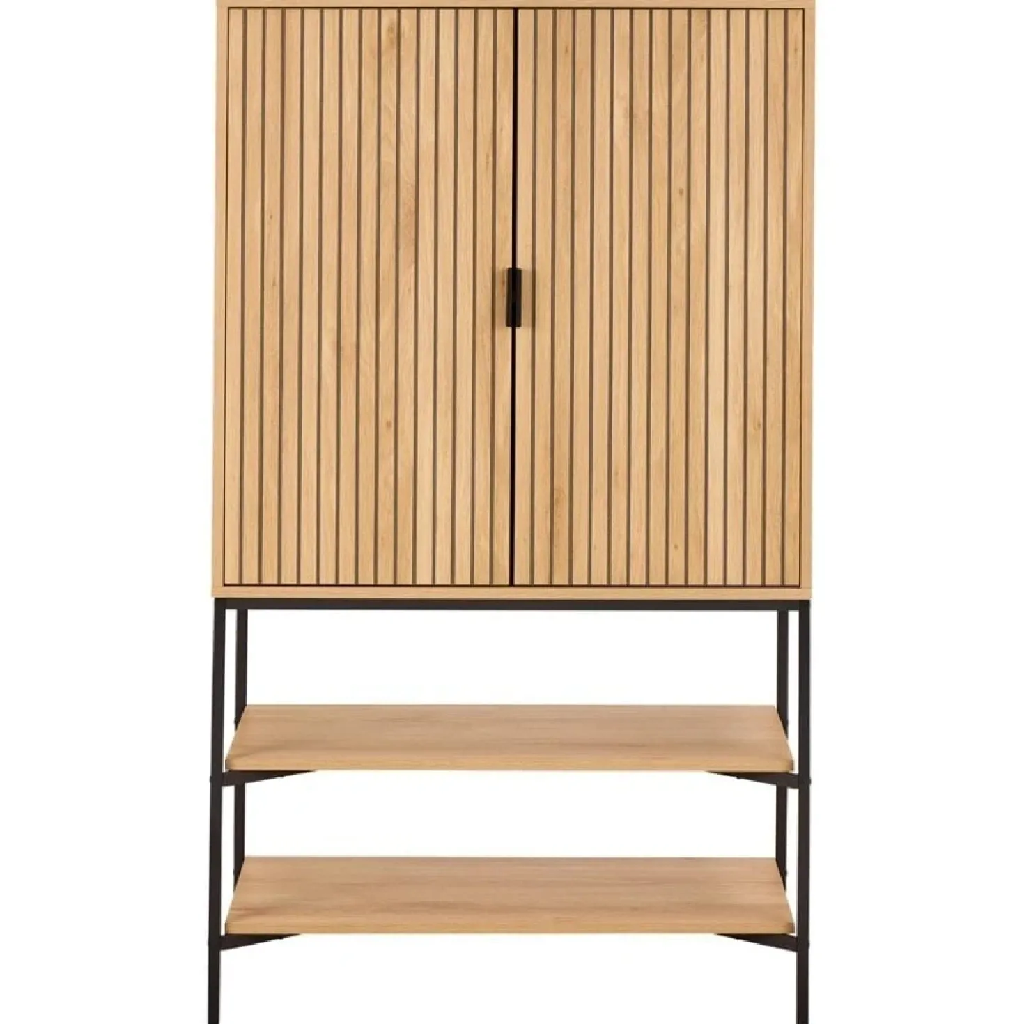 Lexora Wandkast licht Eiken 80cm