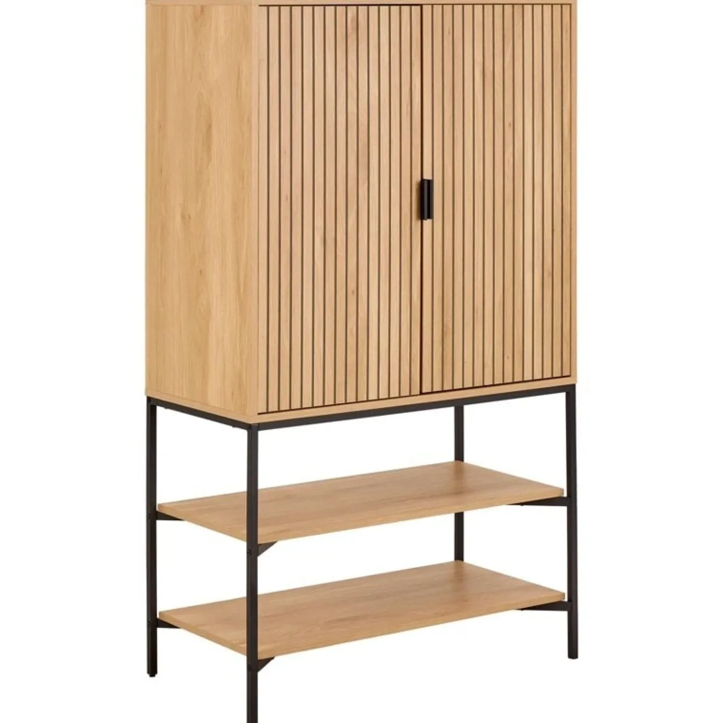 Lexora Wandkast licht Eiken 80cm