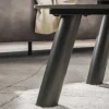 Lex Salontafel set van 2 log keramiek travertin