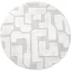 Liana vloerkleed Crème Rond 160x160cm