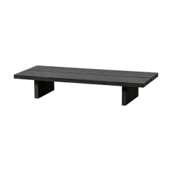 Lion Salontafel MDF donkerbruin 140cm