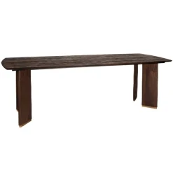 Lior Eettafel Bruin Goudpoot 280cm