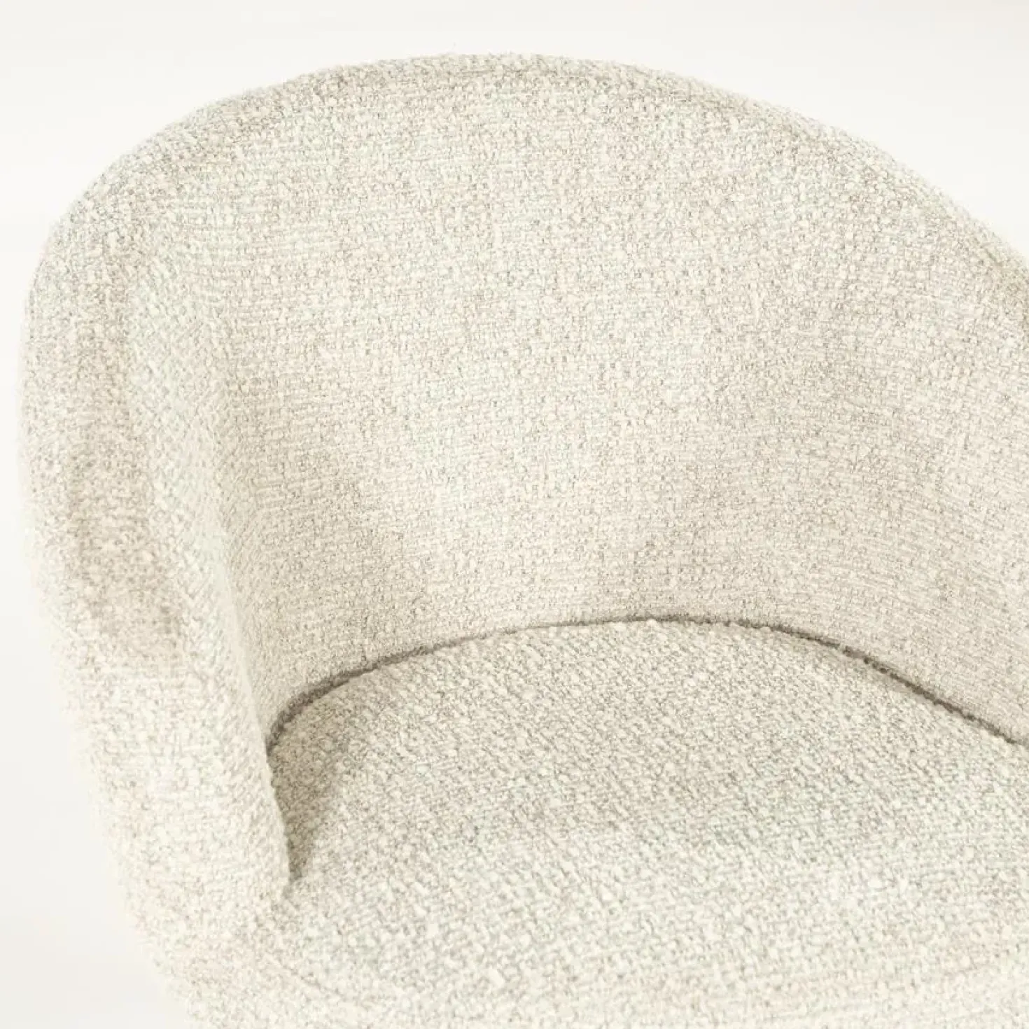 Livia Eetkamerstoel Beige stof