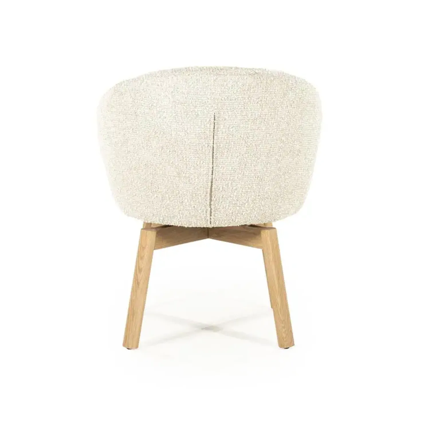 Livia Eetkamerstoel Beige stof
