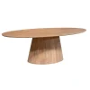 Livia Eettafel Ovaal Naturel 210cm