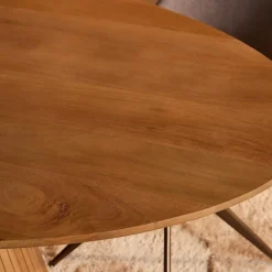Livia Eettafel Ovaal Naturel 210cm
