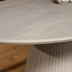 Livia Eettafel Ovaal Taupe 210cm