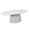 Livia Eettafel Ovaal Zand 210cm