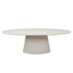 Livia Eettafel Ovaal Zand 240cm