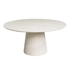 Livia Eettafel Rond Zand 150cm