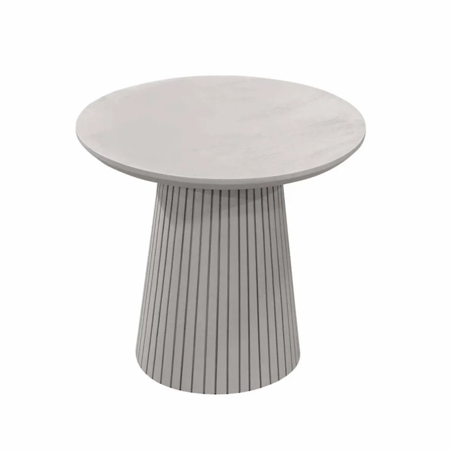 Livia Salontafel Rond Taupe 50cm