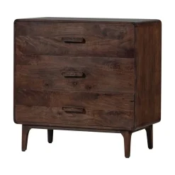 Liya Ladekast mangohout donkerbruin 90cm