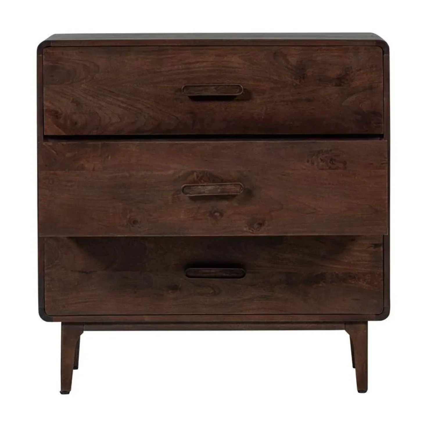 Liya Ladekast mangohout donkerbruin 90cm