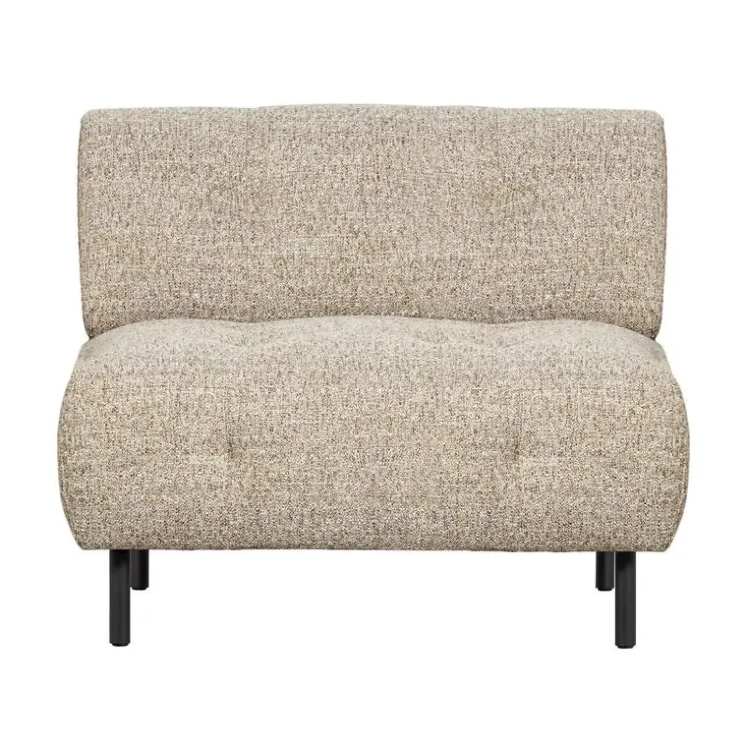 Lloyd Fauteuil grof geweven naturel melange