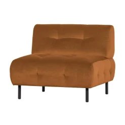 Lloyd Fauteuil velvet kaneel