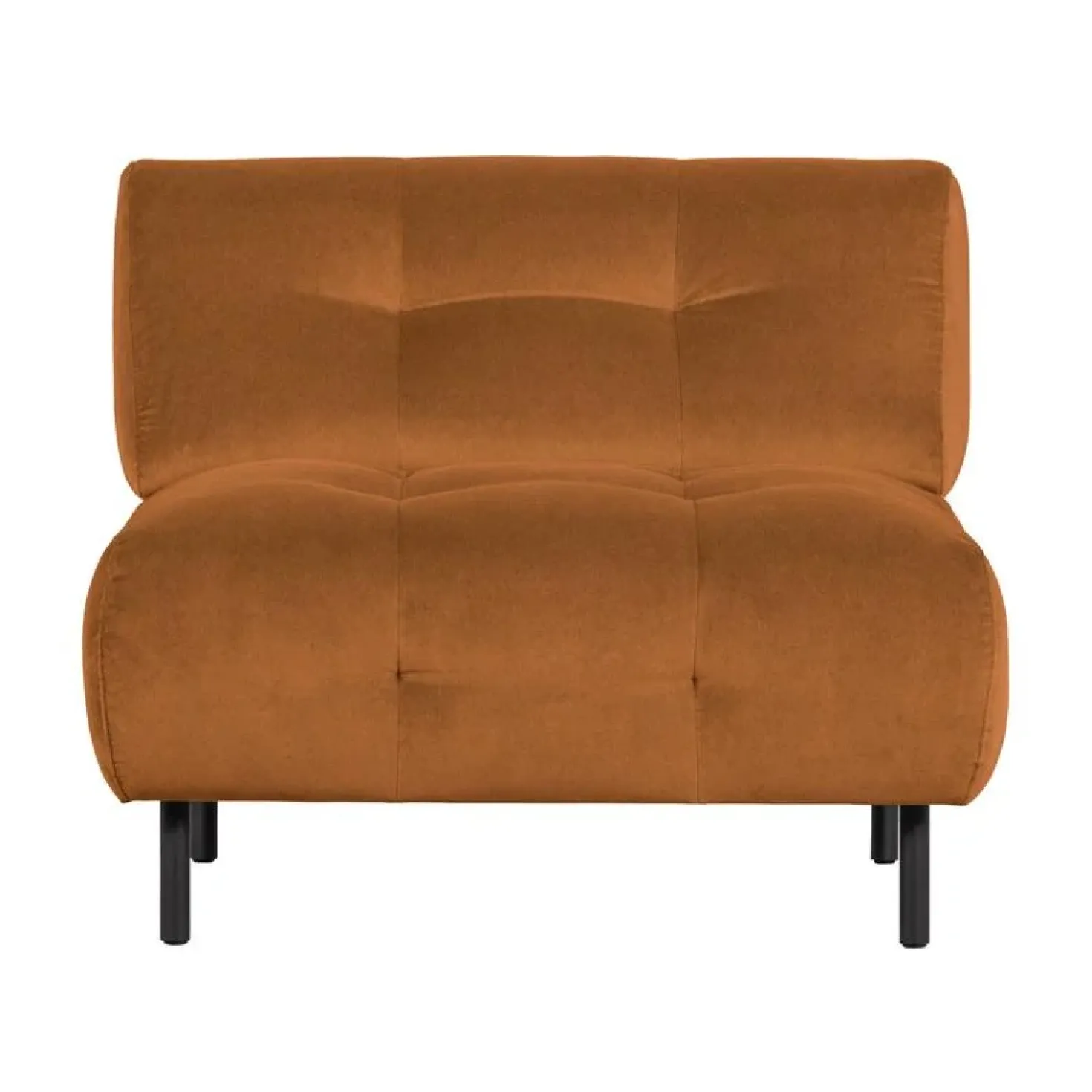 Lloyd Fauteuil velvet kaneel