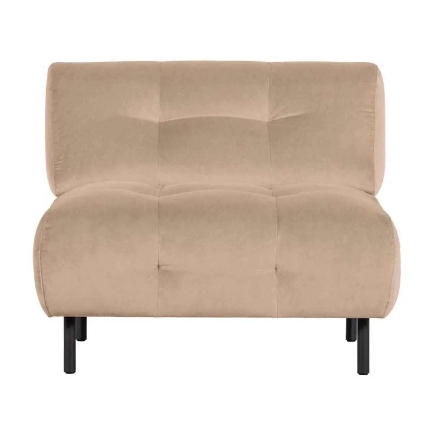 Lloyd Fauteuil velvet zeezout