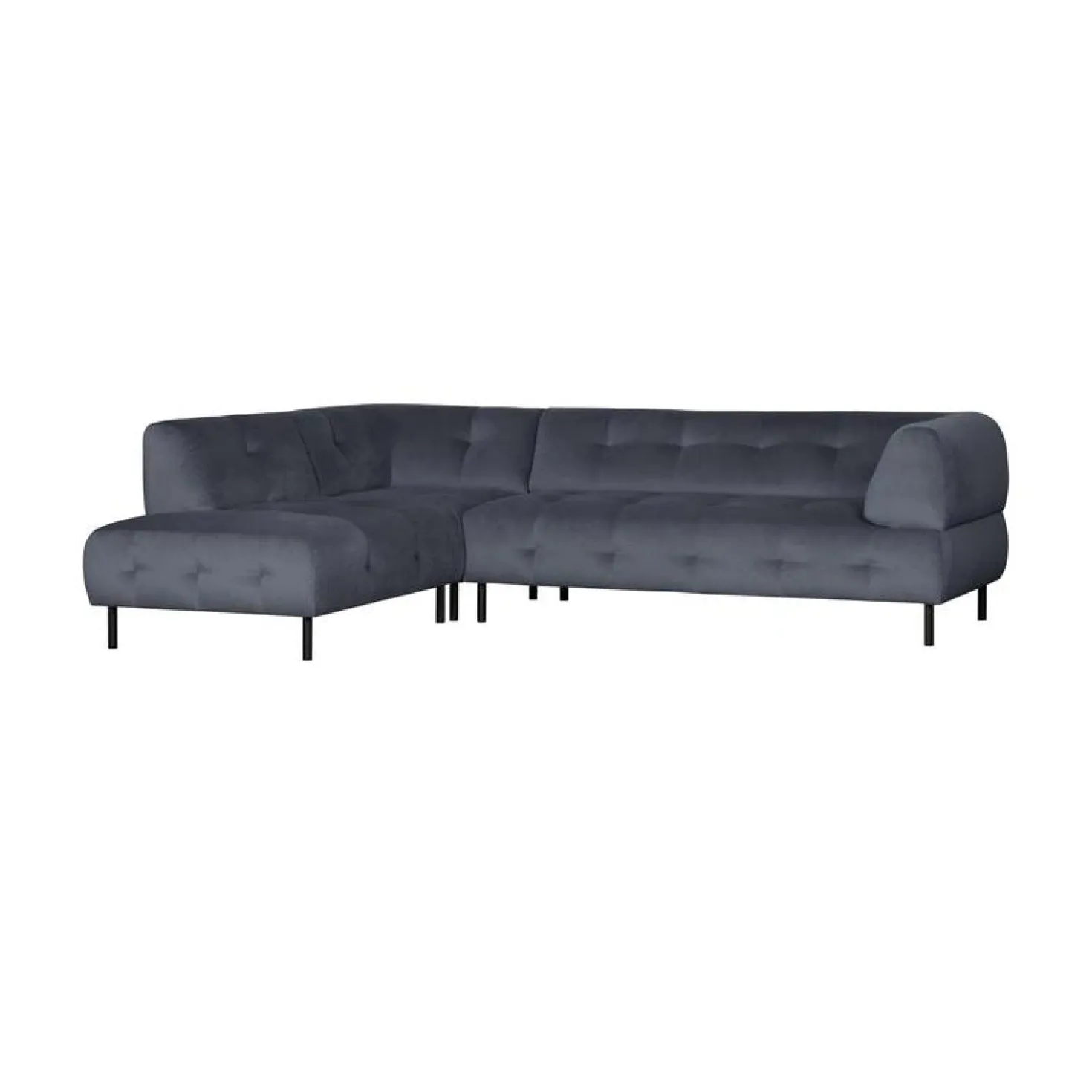 Lloyd Hoekbank links velvet wolk