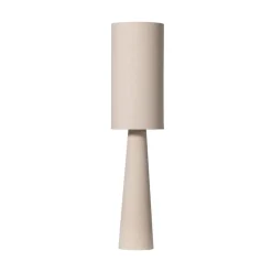 Loft 2-lichts Vloerlamp metaal/bouclé naturel