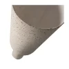 Loft 2-lichts Vloerlamp metaal/bouclé naturel met stippen