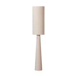 Loft 2-lichts Vloerlamp XL metaal/bouclé naturel