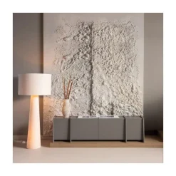 Loft 2-lichts Vloerlamp XXL Bouclé