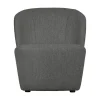 Lofty Fauteuil bouclé staalgrijs