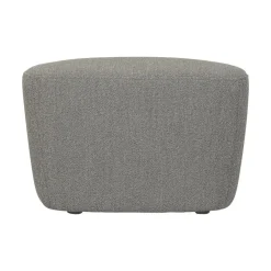 Lofty Hocker bouclé grijs