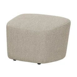 Lofty Hocker bouclé naturel