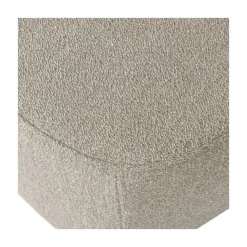 Lofty Hocker bouclé naturel
