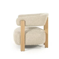 Lola Fauteuil Taupe