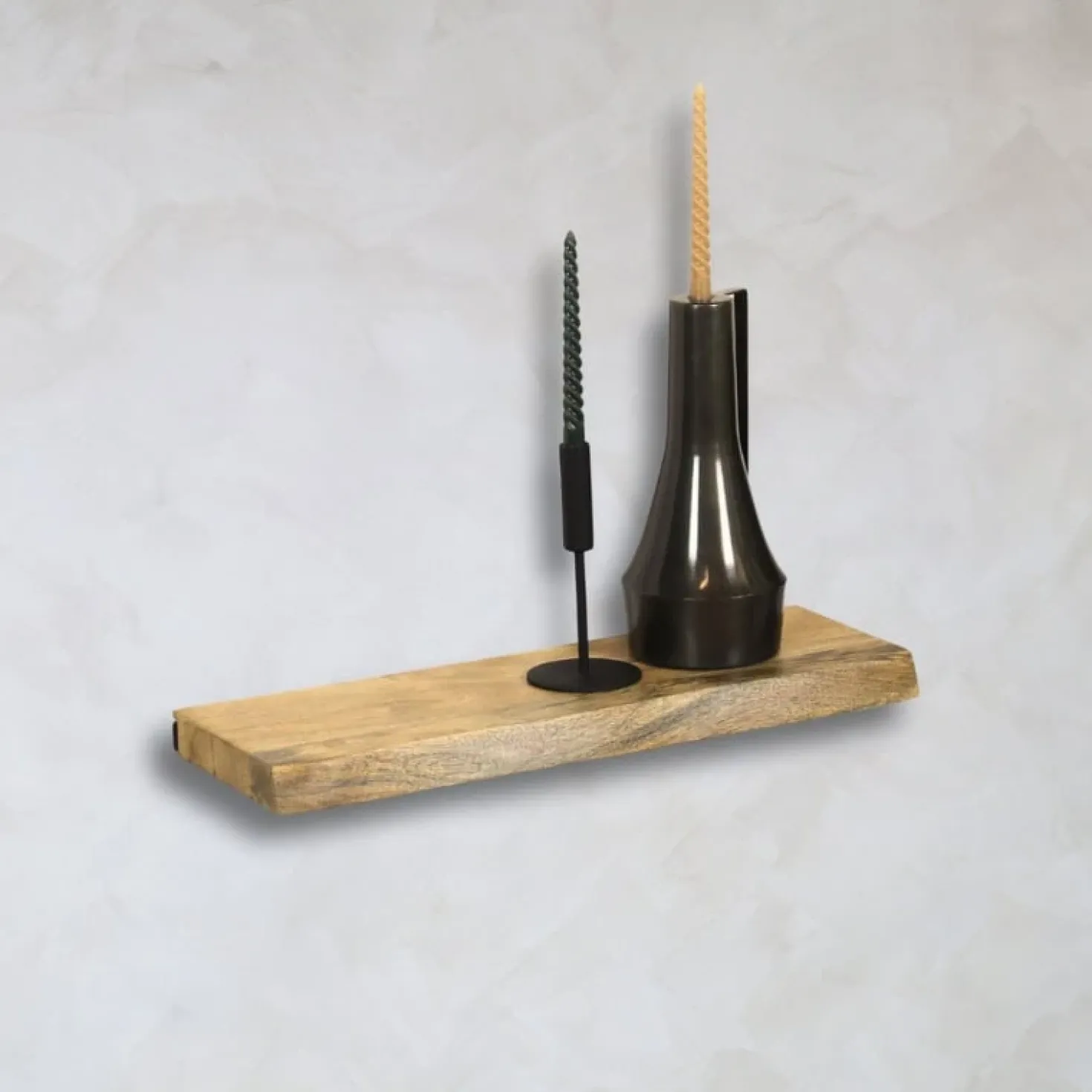 Londo wandplank zwevend 60cm Mangohout