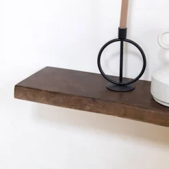 Londo Wandplank zwevend Walnoot Mangohout 60cm