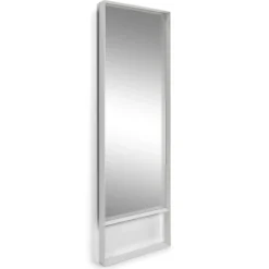 Looks spiegel staand 60cm wit